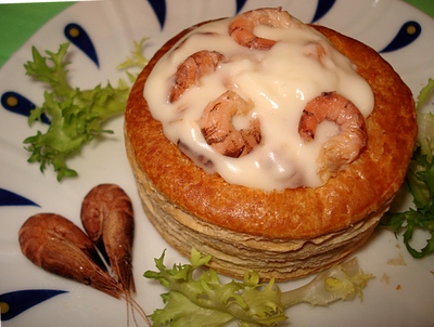 Bouch�es de petites Reines ( Crevettes grises ) -- 12/11/10