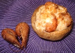 Champignons farcis aux Crevettes et Fromage fondu -- 29/06/11