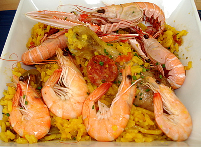 Arroz de Poulet et Crustac�s -- 04/12/14