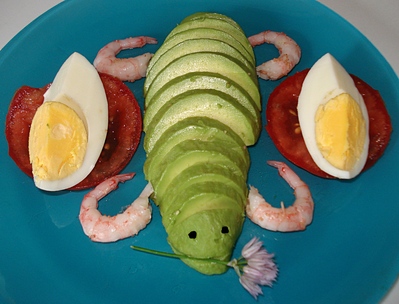 Avocat et Crevettes roses -- 01/06/10