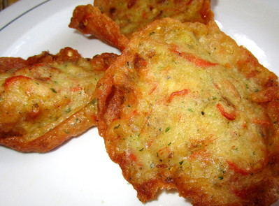 Beignets aux mini Crevettes roses -- 15/08/15