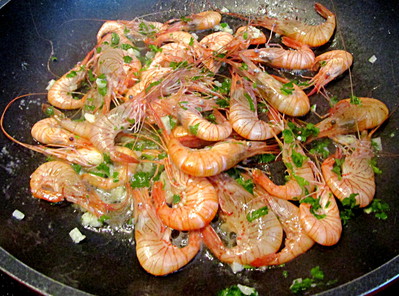 Cuisson des Bouquets au Beurre et � l'Ail  -- 25/09/15