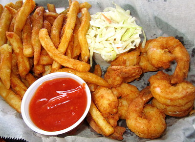 Crevettes et Frites � l'am�ricaine         -- 09/12/15