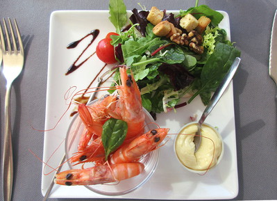 Crevettes roses et a�oli -- 16/10/16