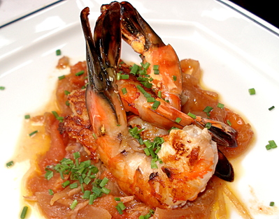 Gambas po�l�es au parfum de M�diterran�e -- 19/02/13