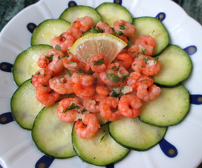 Petites roses � l'ail et Courgettes -- 18/12/13