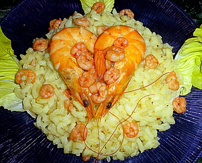 Risotto aux Crevettes roses -- 29/12/18
