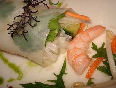 Rouleau de Printemps aux Crevettes -- 03/02/11