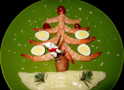 Sapin de Crevettes roses -- 14/12/14