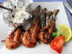 Brochette de Gambas et Sardines � la plancha -- 19/04/17