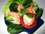 Coquille de Crudit�s aux Crevettes -- 11/01/17