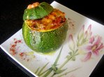 Courgette ronde aux Crevettes et Ma�s -- 28/02/11