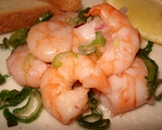 Crevettes marin�es au Citron, comme aux Antilles .... -- 01/01/11