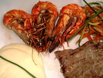 Gambas et Steak grill�s -- 14/09/13
