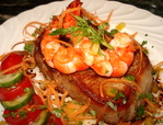 Gambas et Langue de Veau po�l�es -- 03/12/12