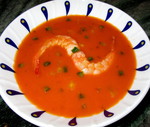 Gambas en nage de gaspacho -- 19/05/15