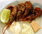 Gambas po�l�es au Citron -- 20/06/14