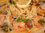 Linguine cr�meuses aux Crevettes et Moules -- 16/11/12