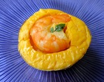 Mini Flan de Patate douce aux Crevettes -- 30/09/12