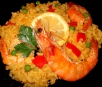 Paella de Gambas -- 12/10/12