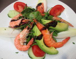 Salade compos�e aux Gambas -- 22/07/18