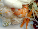 Tapa de pur�e andalouse aux Gambas -- 10/01/15